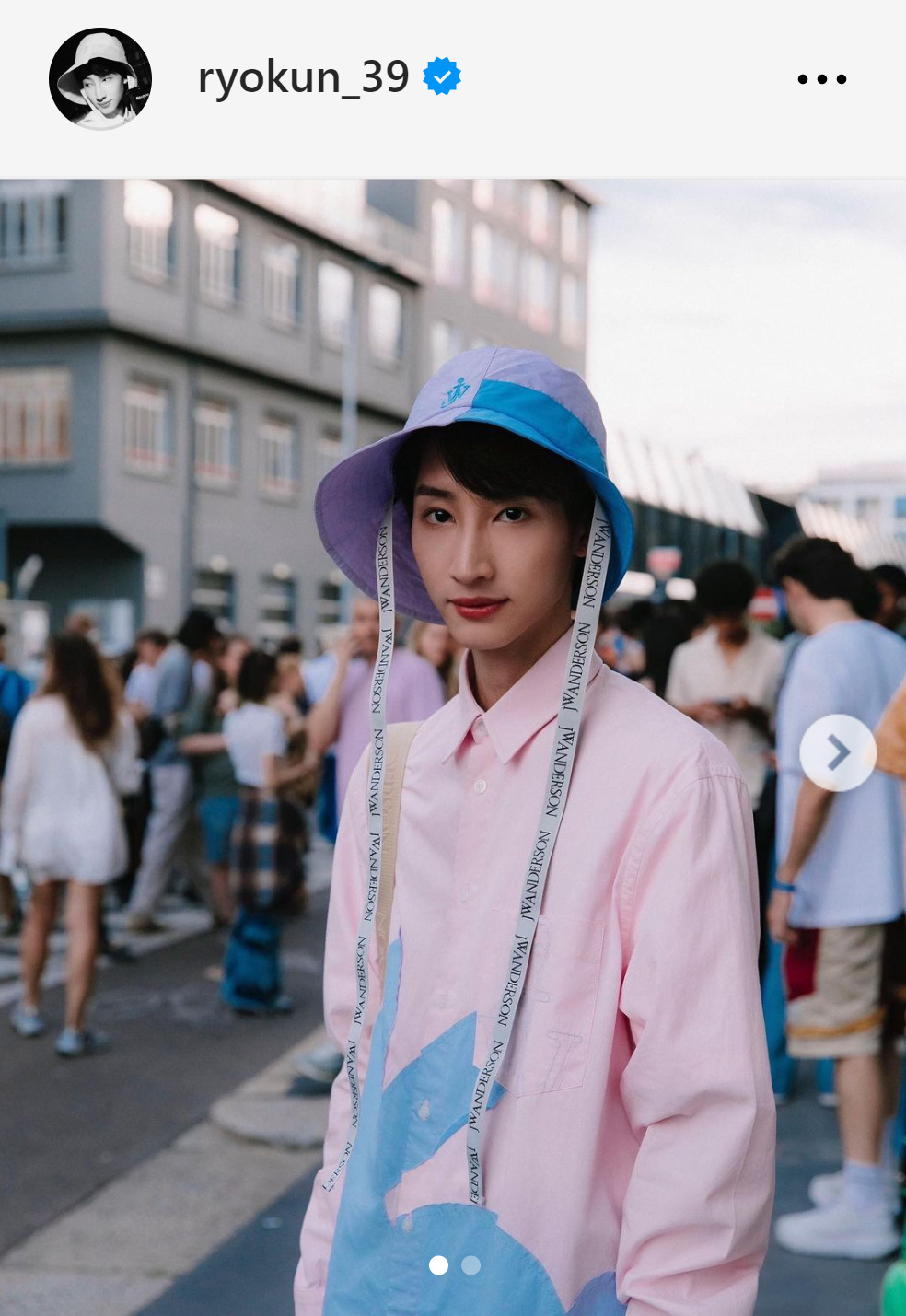 緒形りょうのインスタグラムから