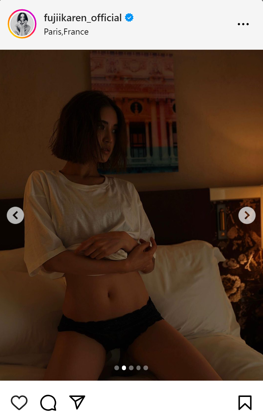 藤井夏恋のインスタグラムから