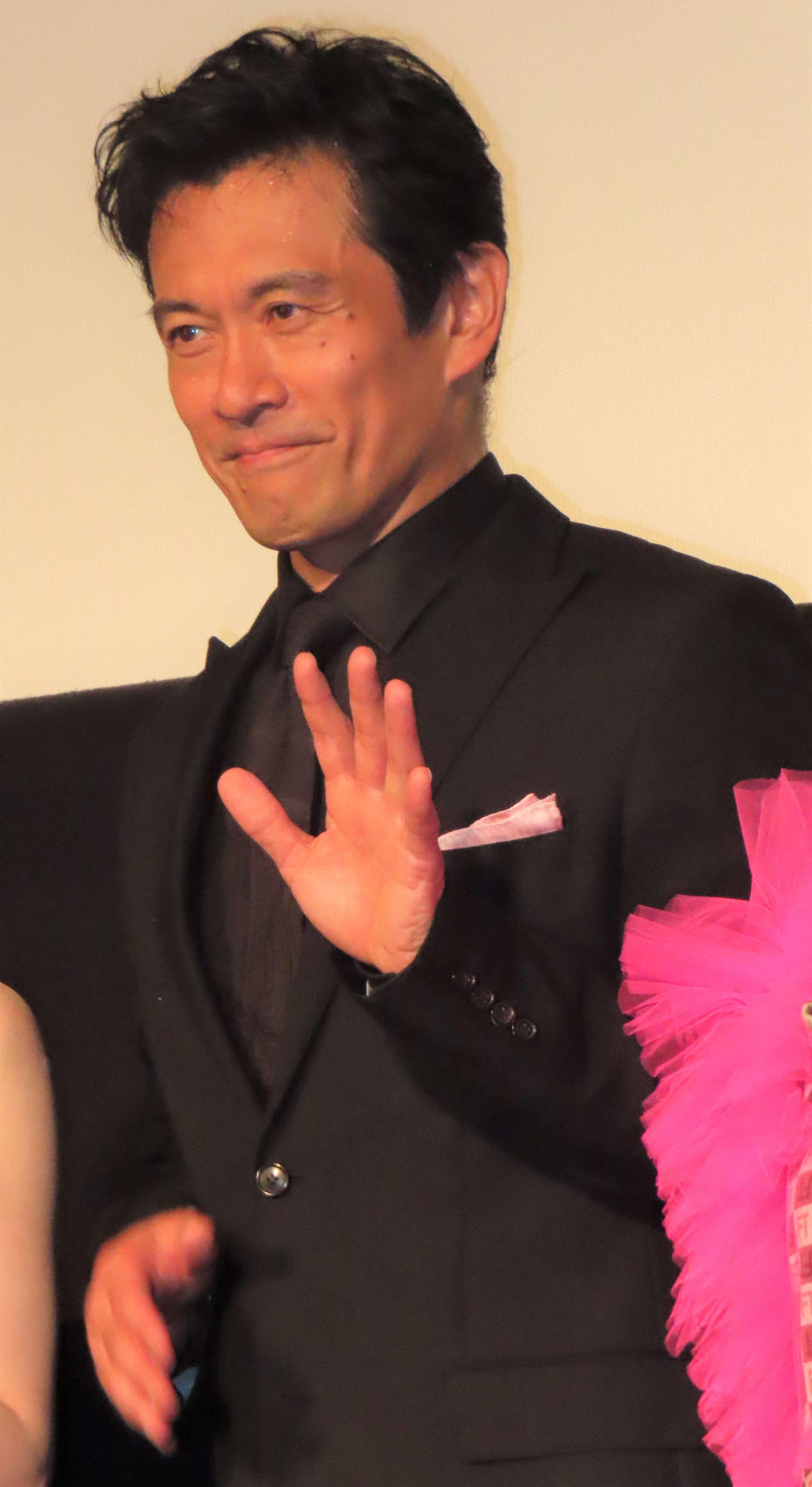 映画「春画先生」完成披露舞台あいさつに登壇した内野聖陽