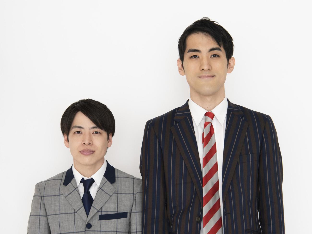 「タイタンライブ」にゲスト出演が決まったさすらいラビ－の宇野慎太郎（左）と中田和伸