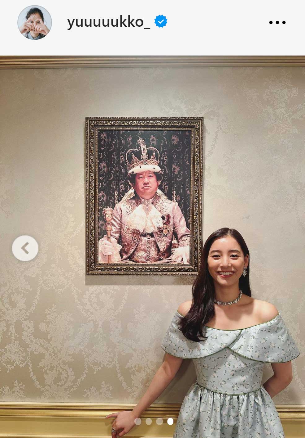 新木優子のインスタグラムから