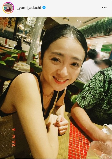 安達祐実のインスタグラムから
