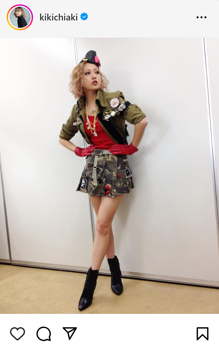 伊藤千晃のインスタグラムから