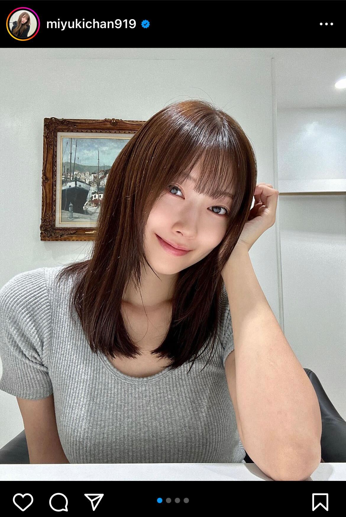 渡辺美優紀インスタグラムから