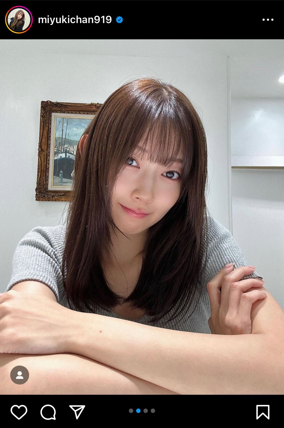 渡辺美優紀インスタグラムから