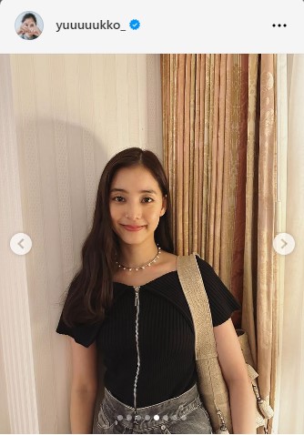 新木優子のインスタグラムから