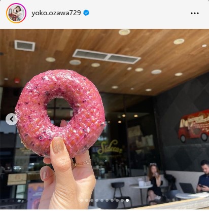 小澤陽子アナウンサーのインスタグラムから