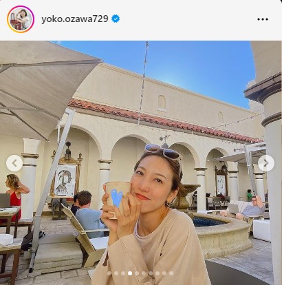 小澤陽子アナウンサーのインスタグラムから