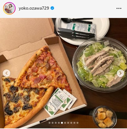 小澤陽子アナウンサーのインスタグラムから