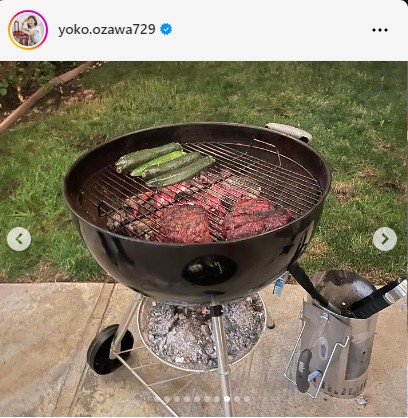 小澤陽子アナウンサーのインスタグラムから