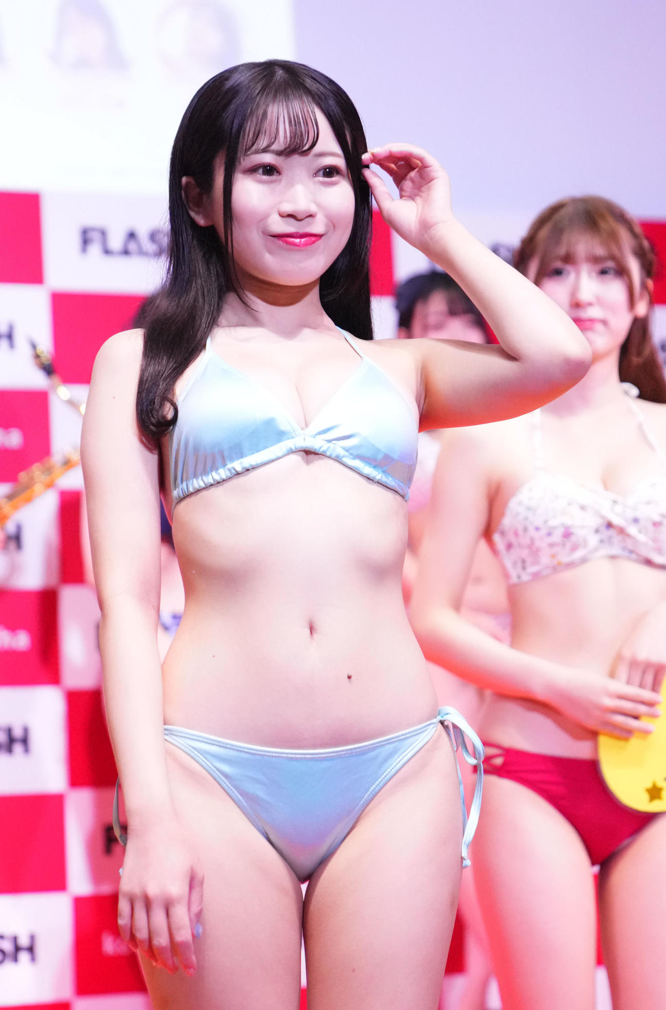 ミスFLASHファイナリストに選ばれた成瀬結愛（撮影・横山健太）