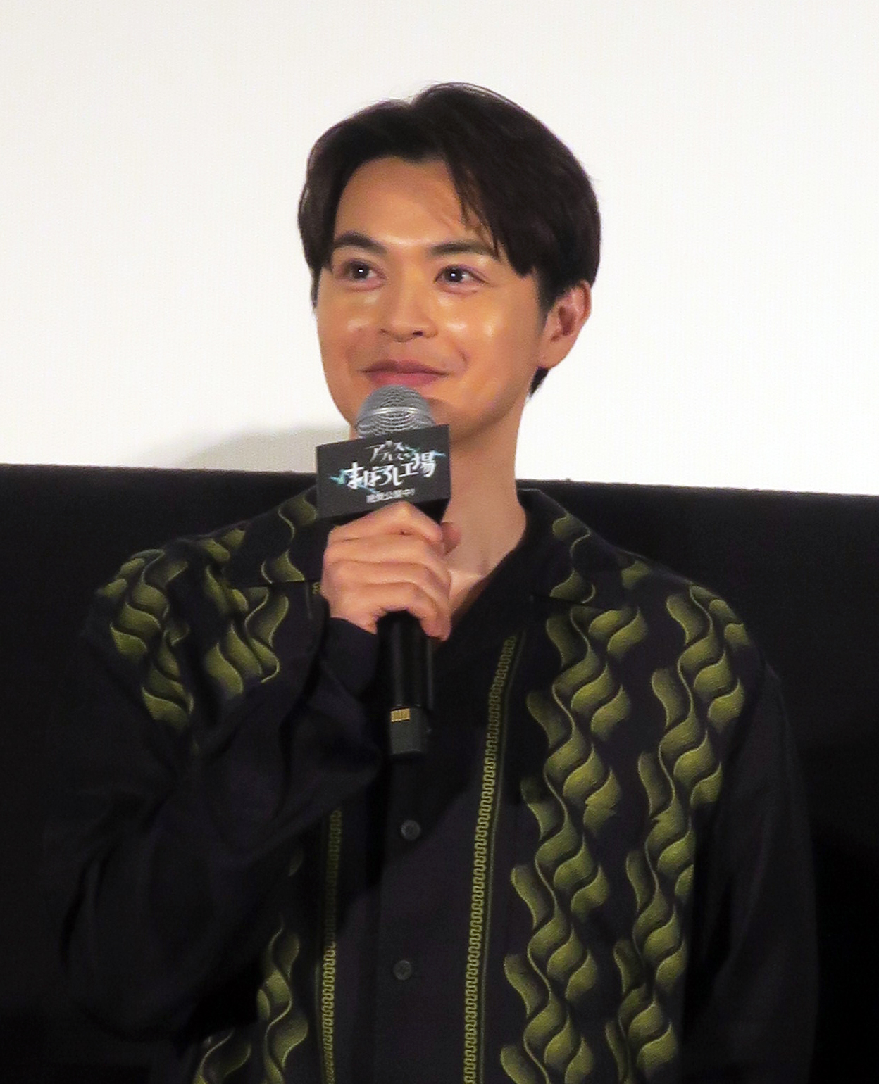 映画「アリスとテレスのまぼろし工場」公開記念舞台あいさつに登壇した瀬戸康史