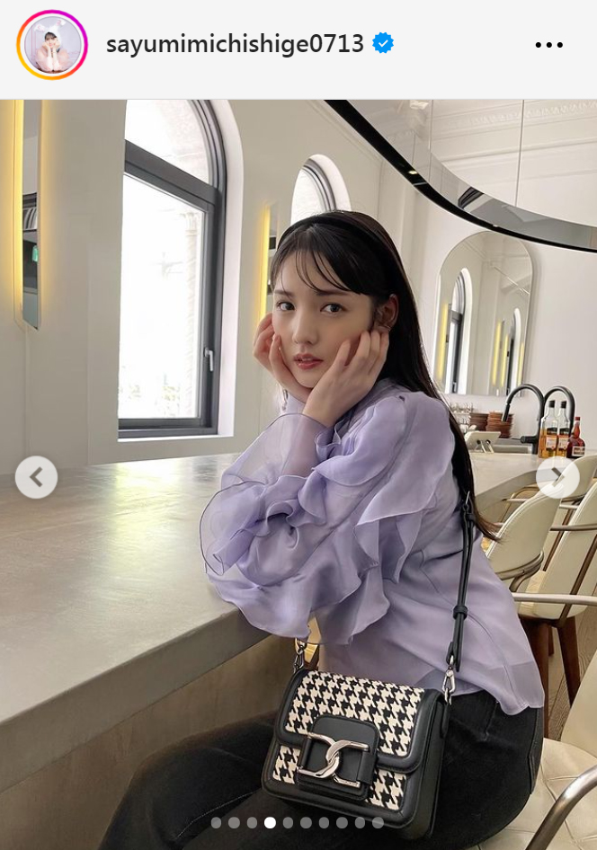 道重さゆみのインスタグラムから