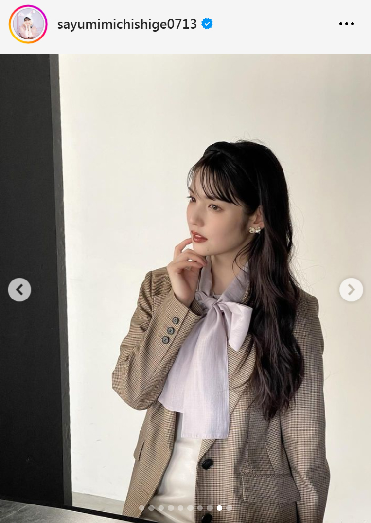 道重さゆみのインスタグラムから