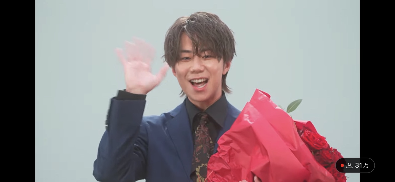 「TOBE」加入を生配信内で発表した北山宏光（「TOBE」公式YouTubeチャンネルから）