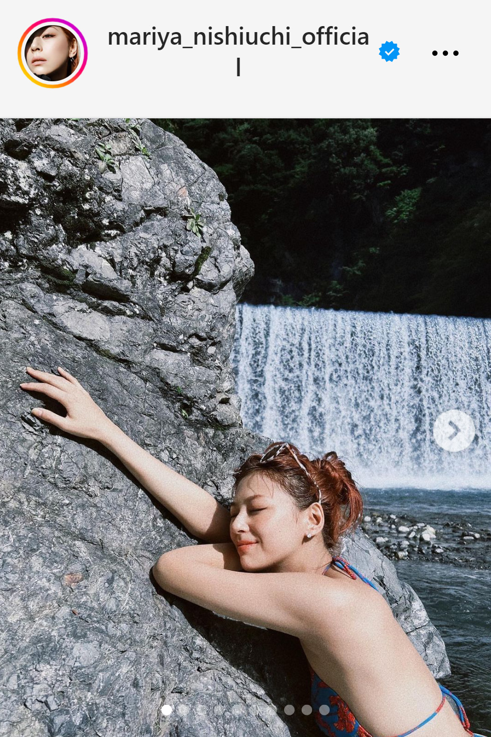 西内まりやのインスタグラムから