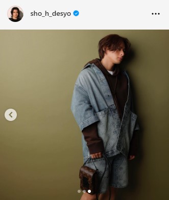 平野紫耀のインスタグラムから
