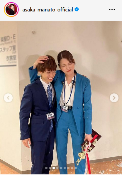 朝夏まなとのインスタグラムから