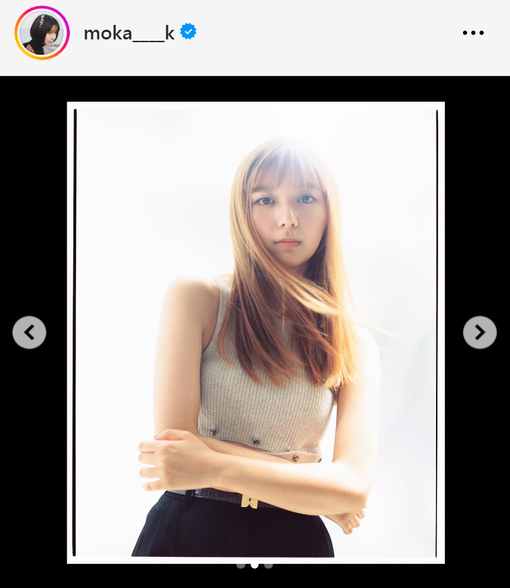 上白石萌歌のインスタグラムから