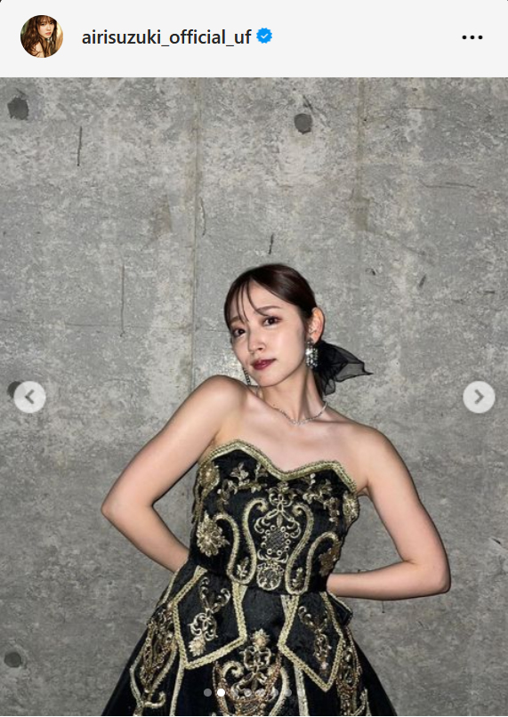 鈴木愛理のインスタグラムから