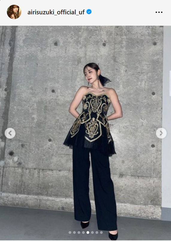 鈴木愛理のインスタグラムから