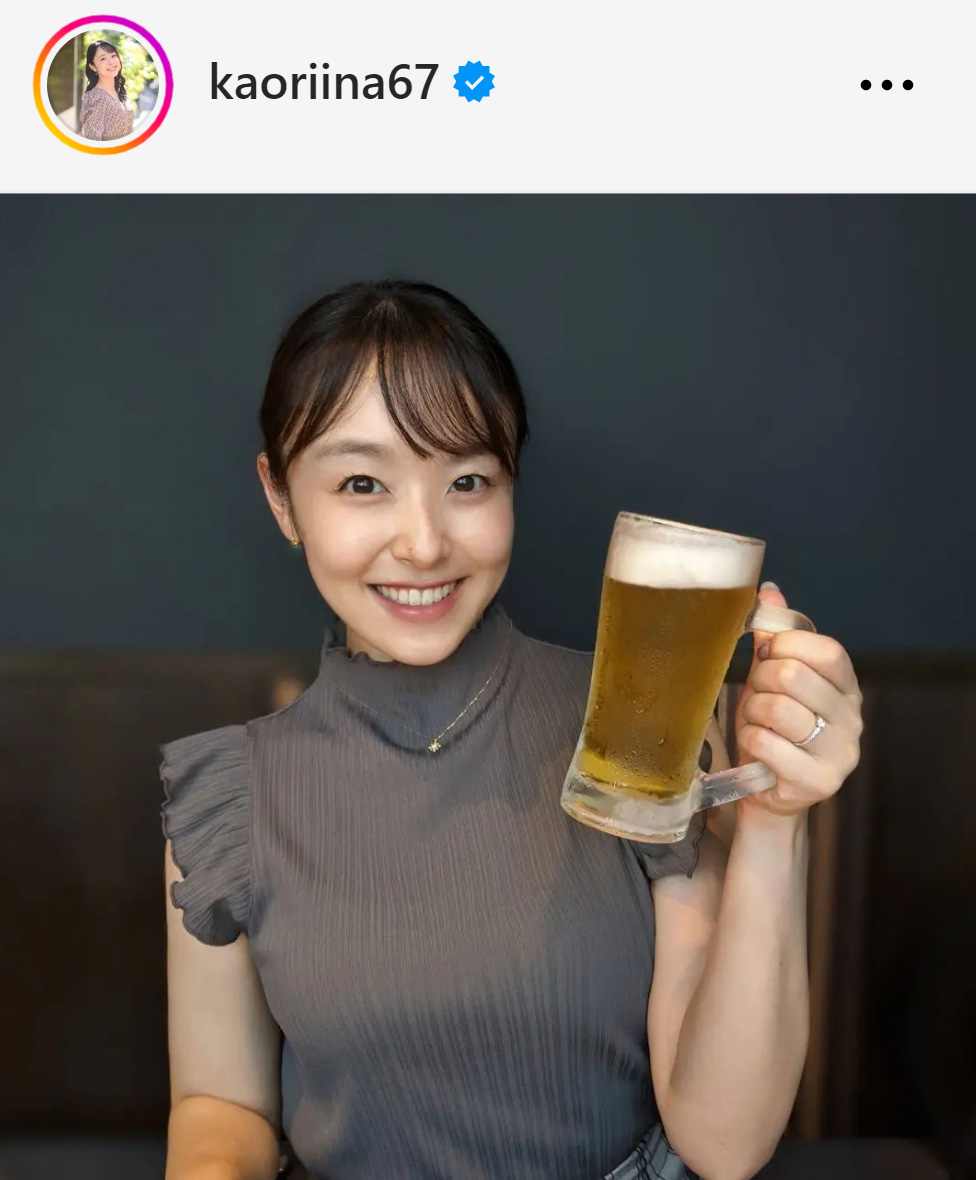 米澤かおりのインスタグラムから