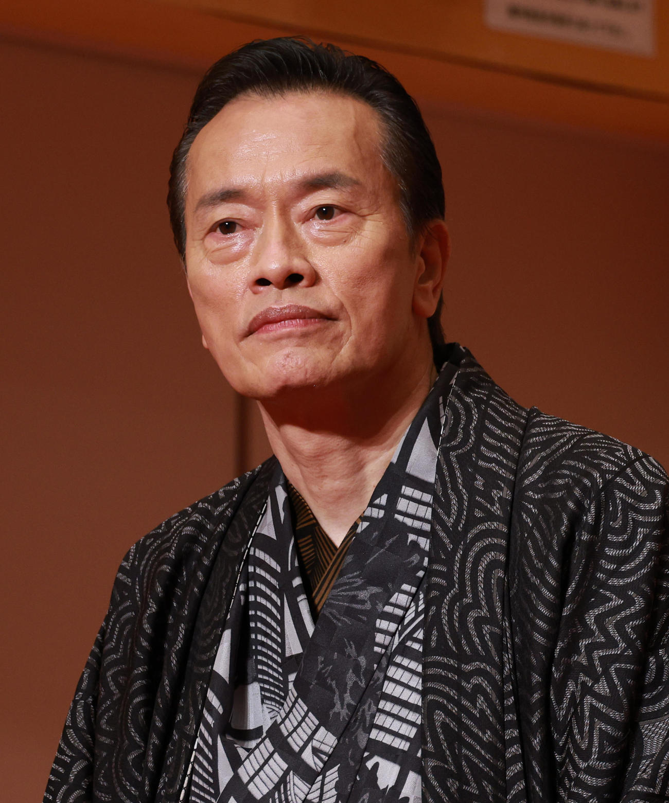 遠藤憲一（2023年1月6日撮影）