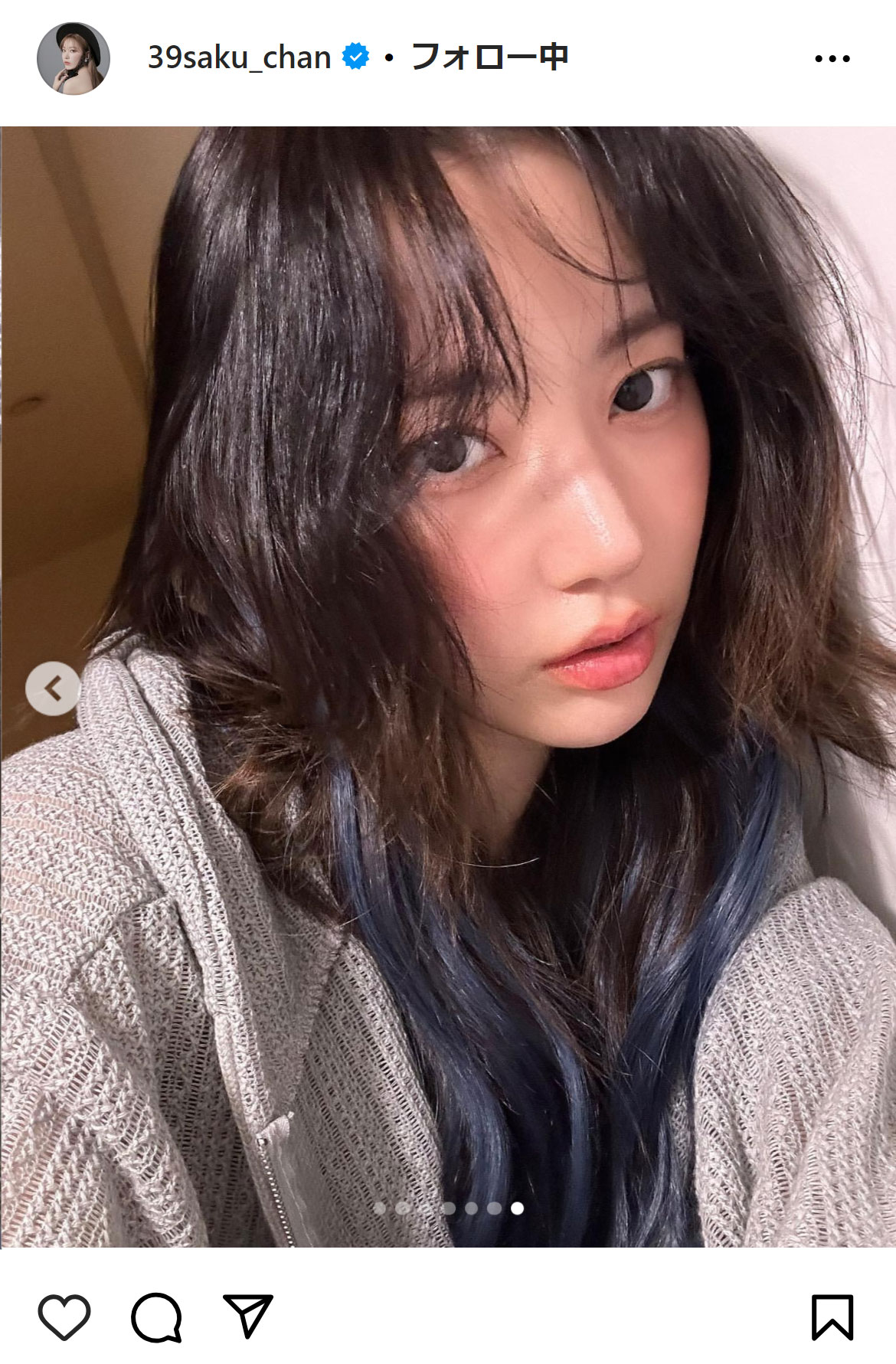 SAKURAのインスタグラムから
