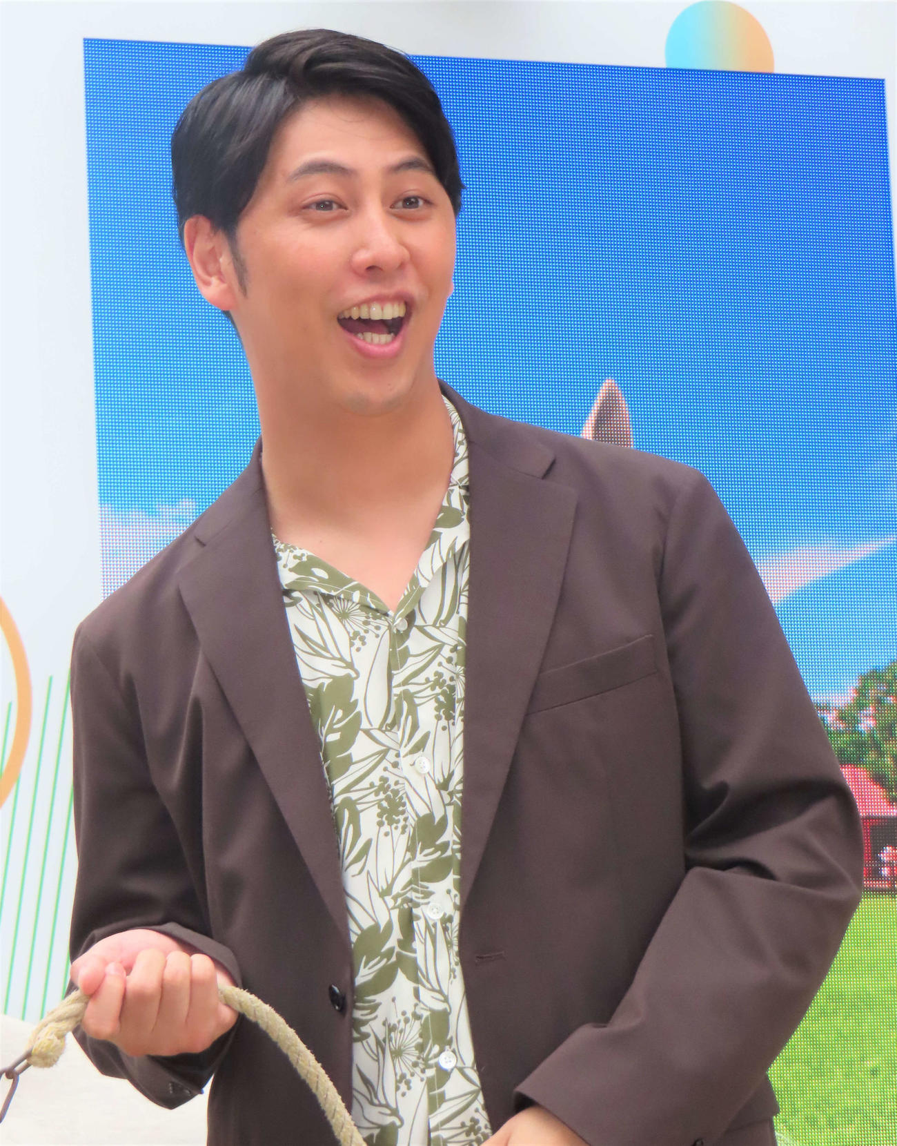 「馬れるMUSEUM－TOGETHER！2023－」PR発表会に登場したニューヨーク屋敷裕政