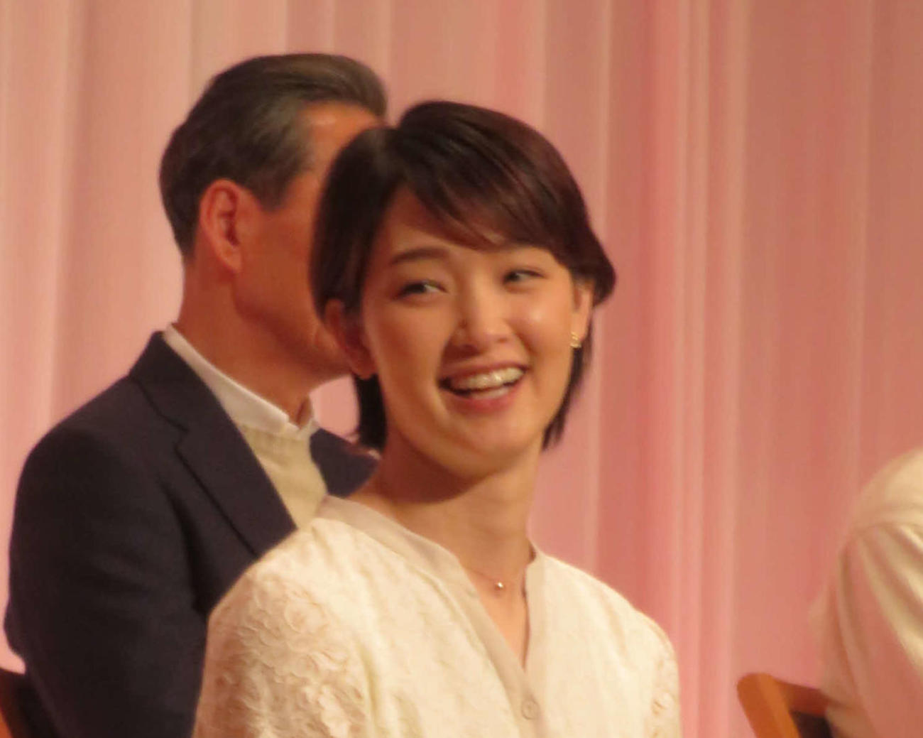 剛力彩芽（2023年4月撮影）