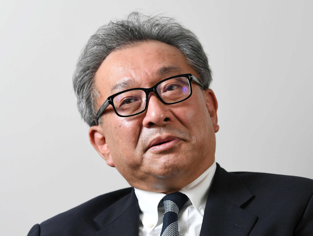 遠藤龍之介会長（2019年6月撮影）