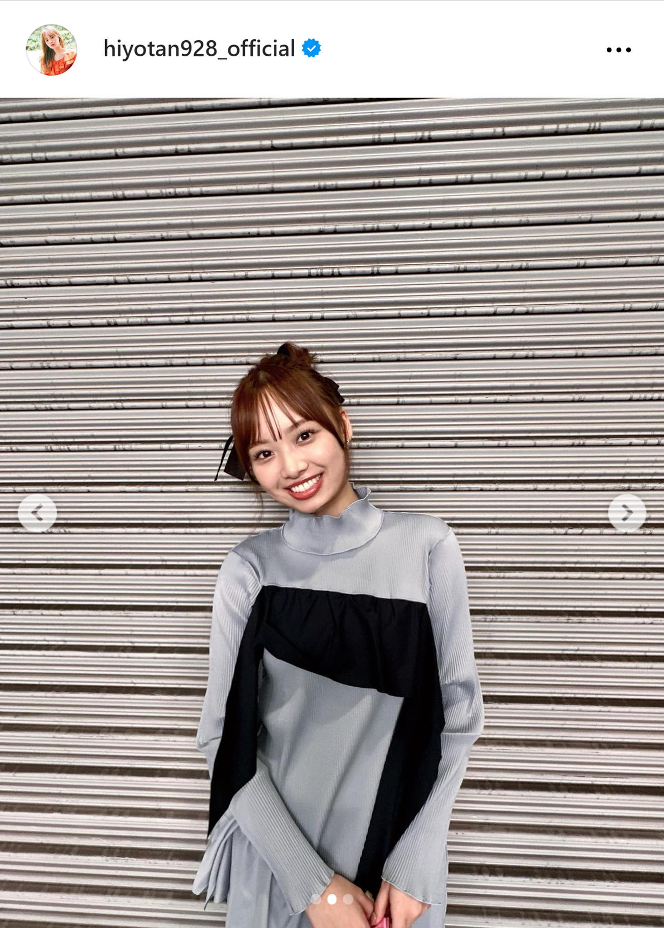 日向坂46濱岸ひよりのインスタグラムから