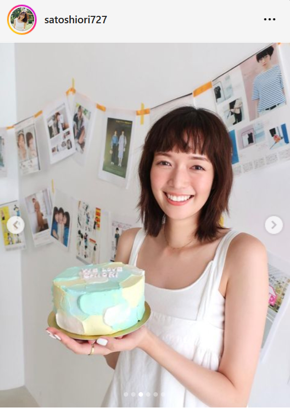 佐藤栞里のインスタグラムから
