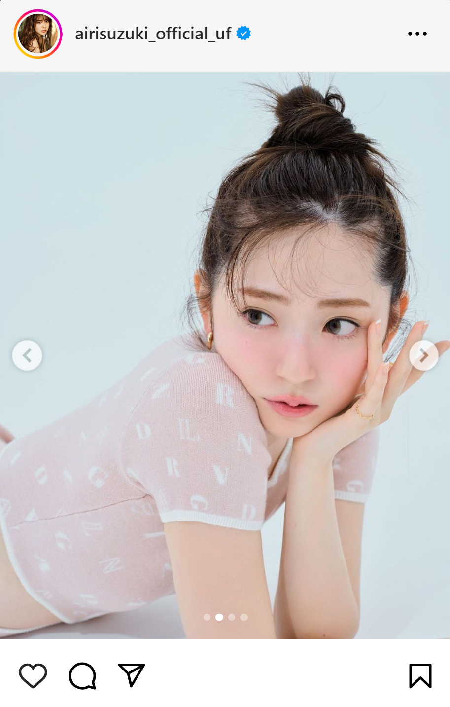 鈴木愛理のインスタグラムから