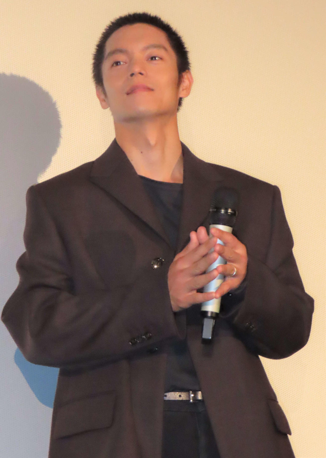 映画「スイート・マイホーム」の公開御礼イベントに登壇した窪田正孝
