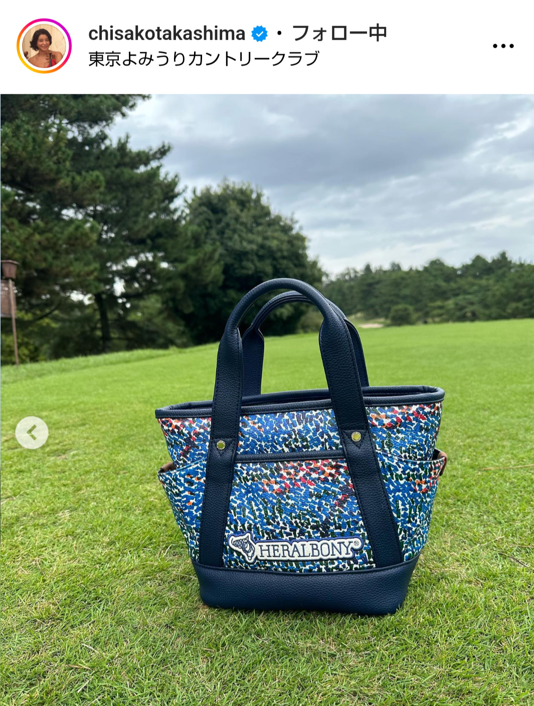 高嶋ちさ子のインスタグラムから