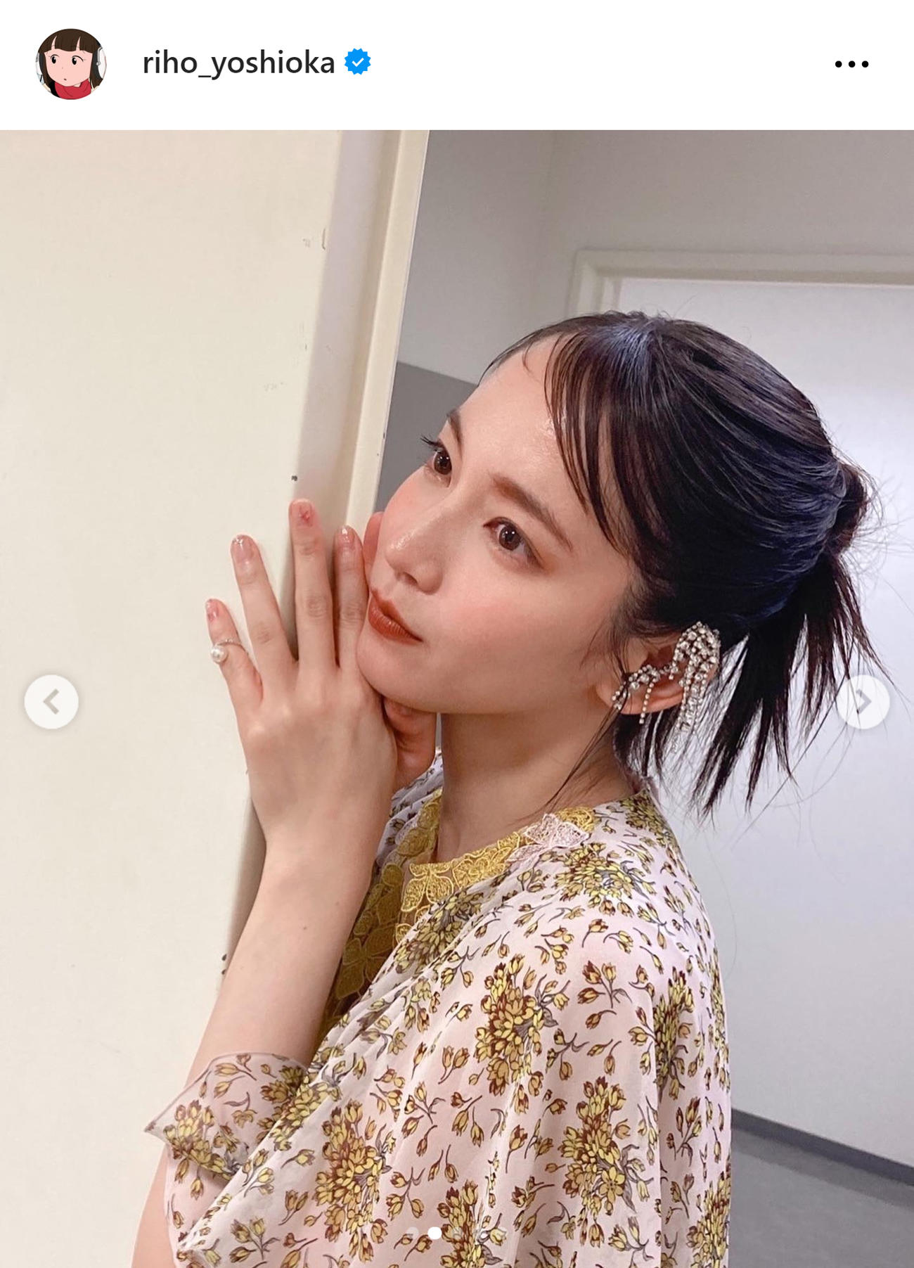 吉岡里帆のインスタグラムから