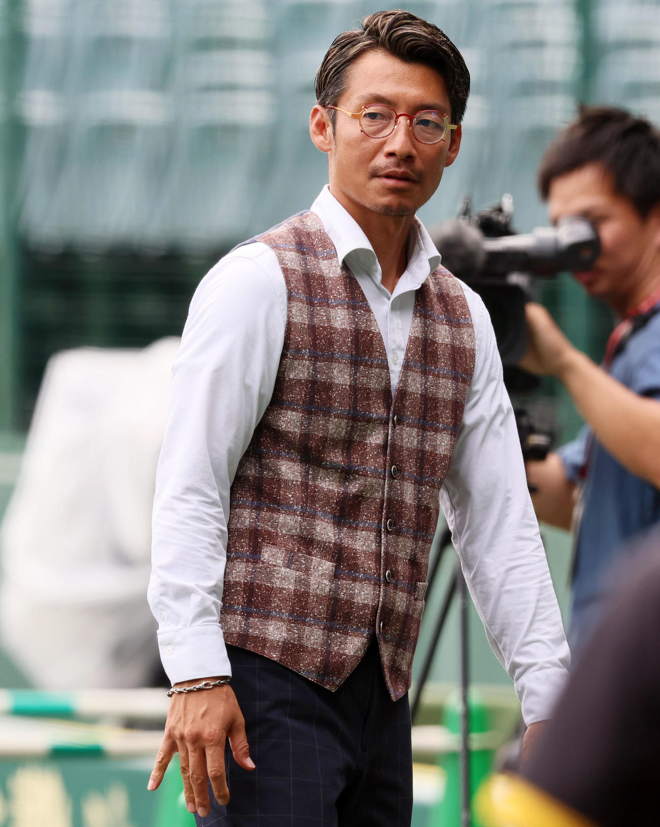 日刊スポーツ評論家の鳥谷氏（2023年9月20日撮影）