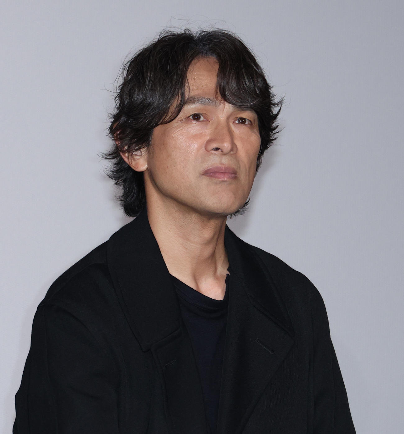 ドラマ「ONE DAY」制作発表を行った江口洋介（撮影・中島郁夫）