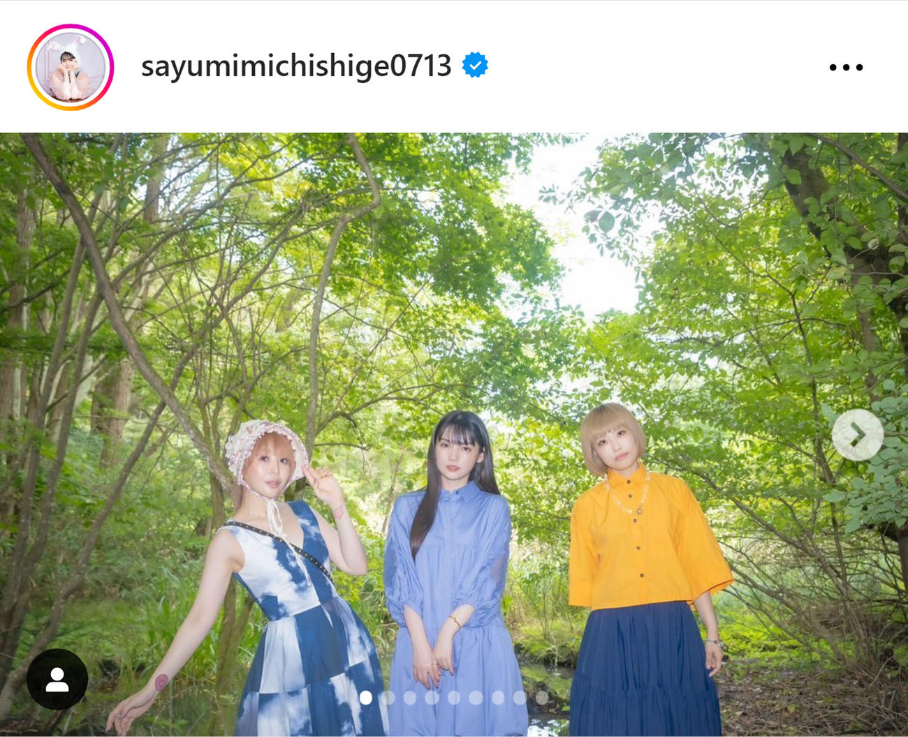 左からMasayoさん、大森靖子、しばたありぼぼ（道重さゆみのインスタグラムから）