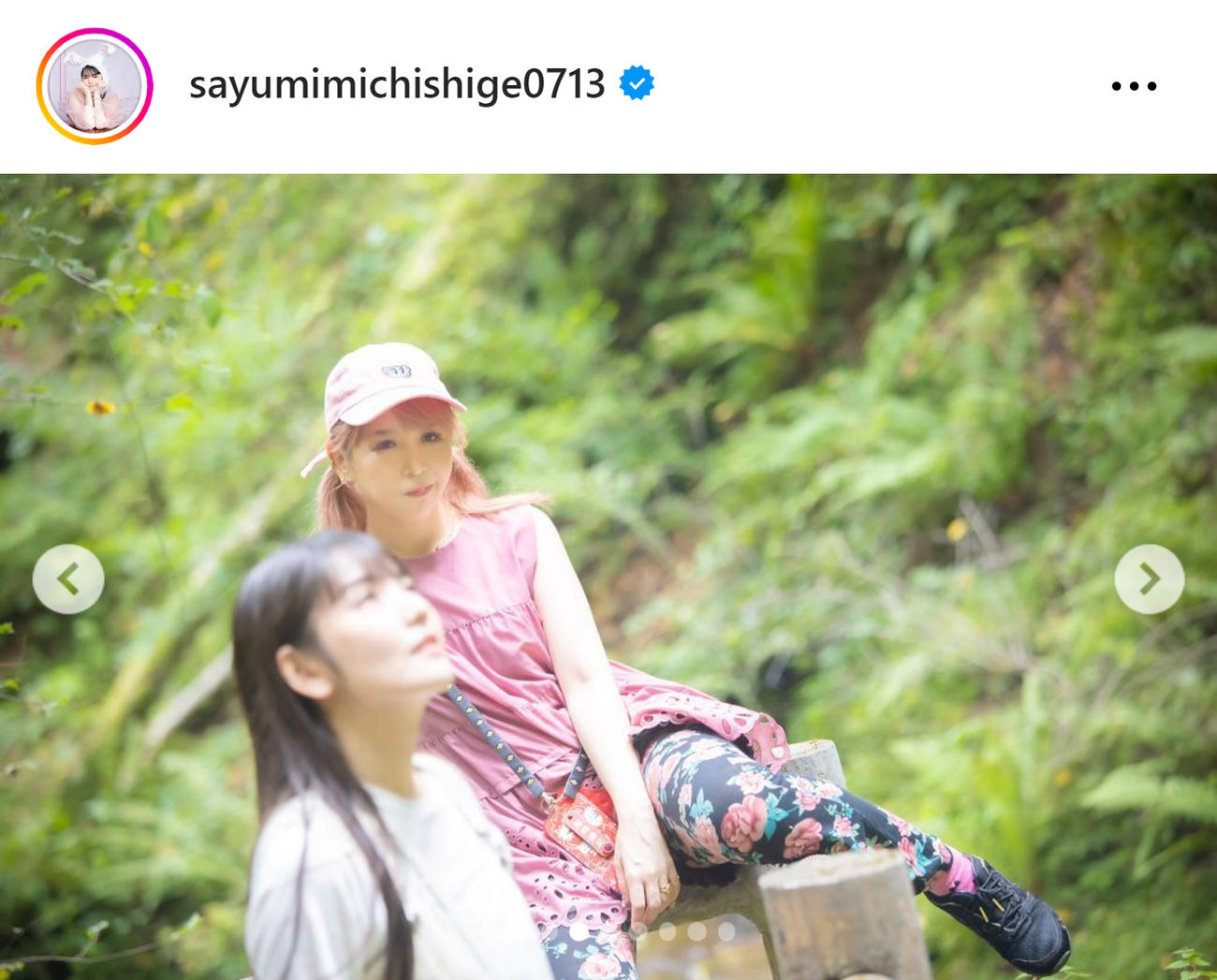 道重さゆみのインスタグラムから