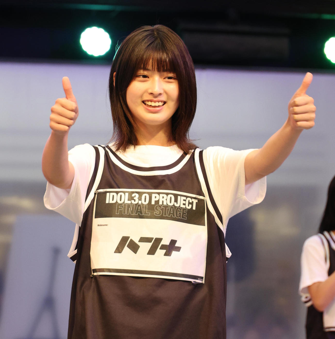 IDOL3．0 PROJECTファイナリストのハンナ（撮影・中島郁夫）