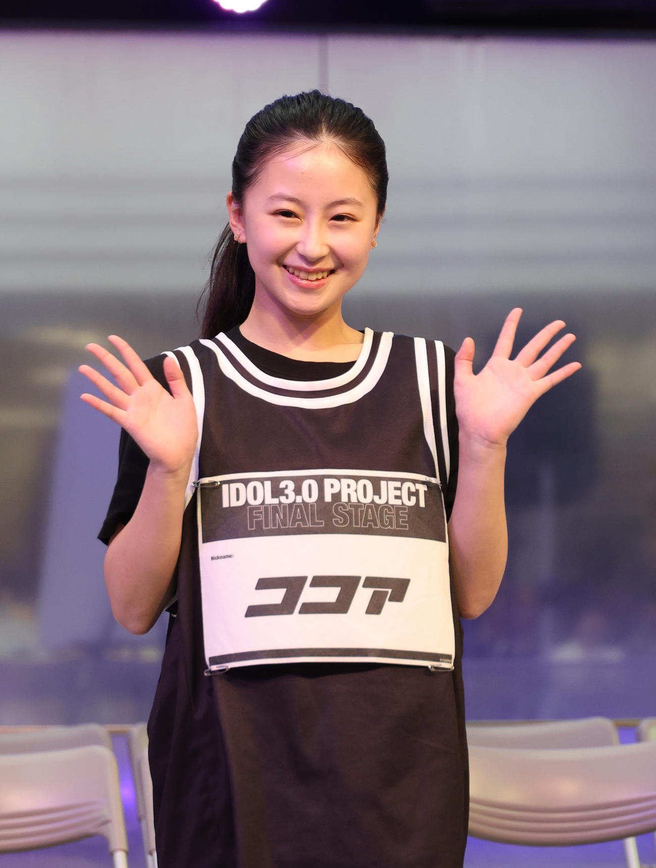 IDOL3．0 PROJECTファイナリストのココア（撮影・中島郁夫）