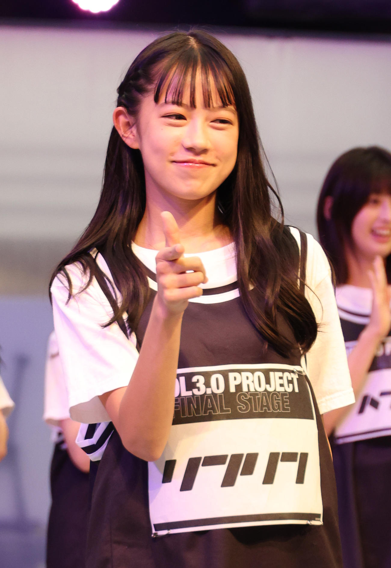 IDOL3．0 PROJECTファイナリストのリンリン（撮影・中島郁夫）