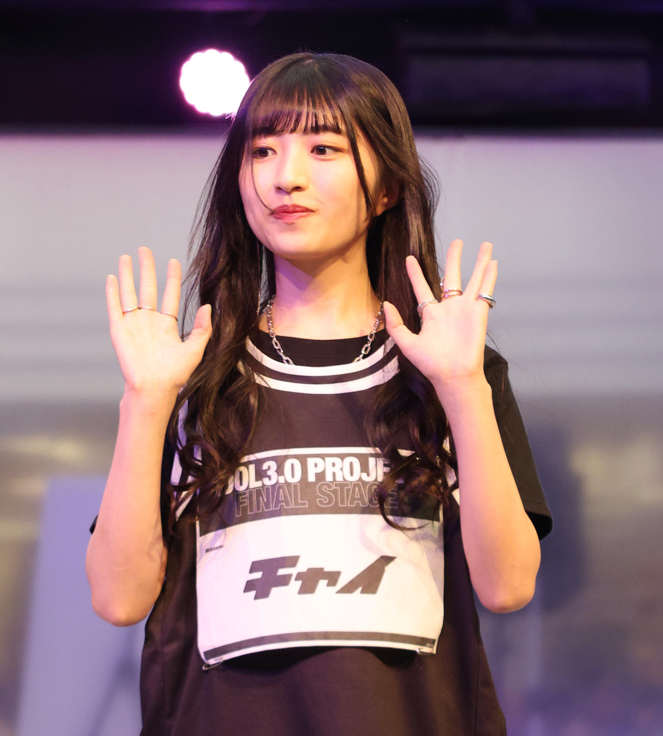 IDOL3．0 PROJECTファイナリストのチャイ（撮影・中島郁夫）