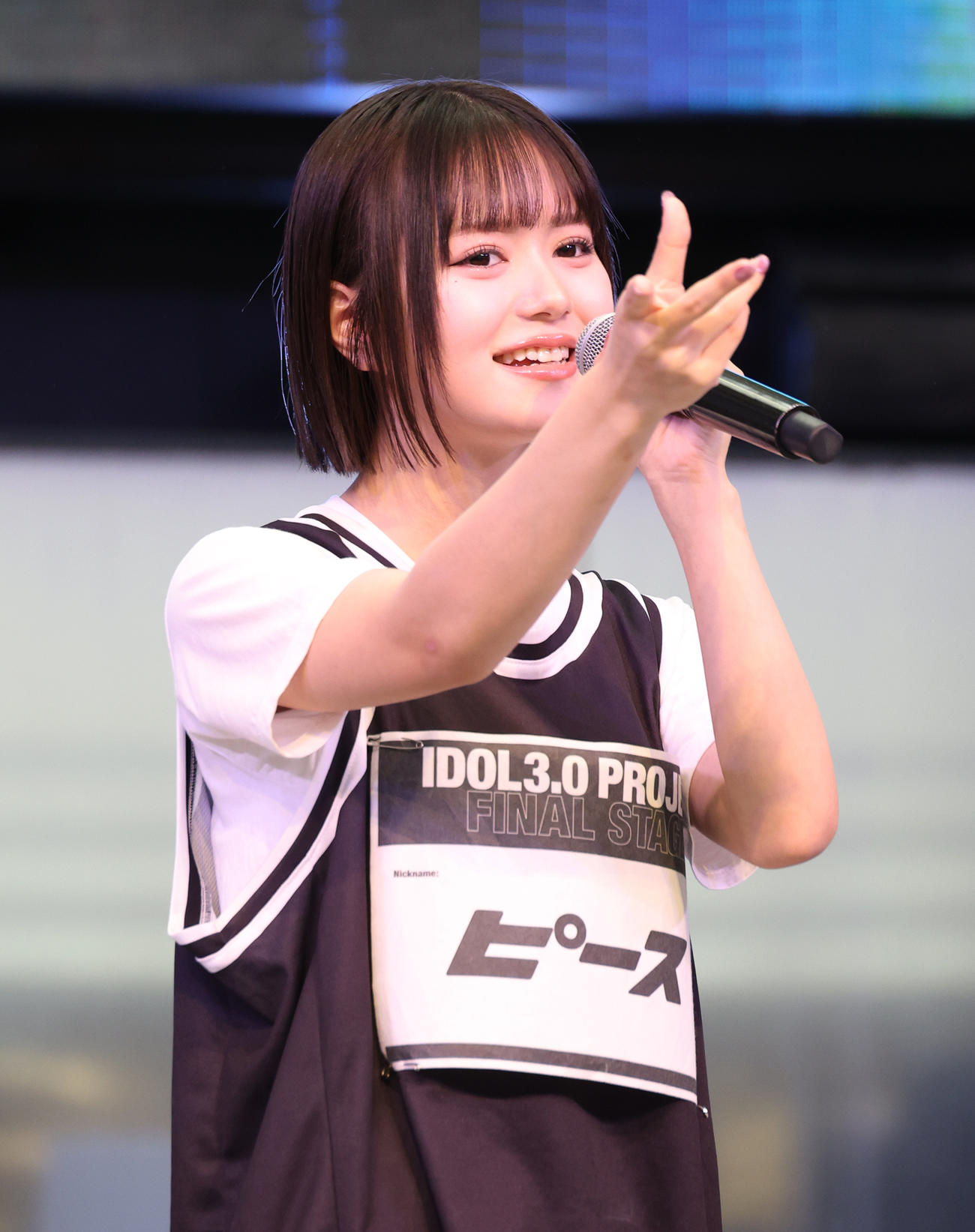 IDOL3．0 PROJECTでパフォーマンスを披露するピース（撮影・中島郁夫）