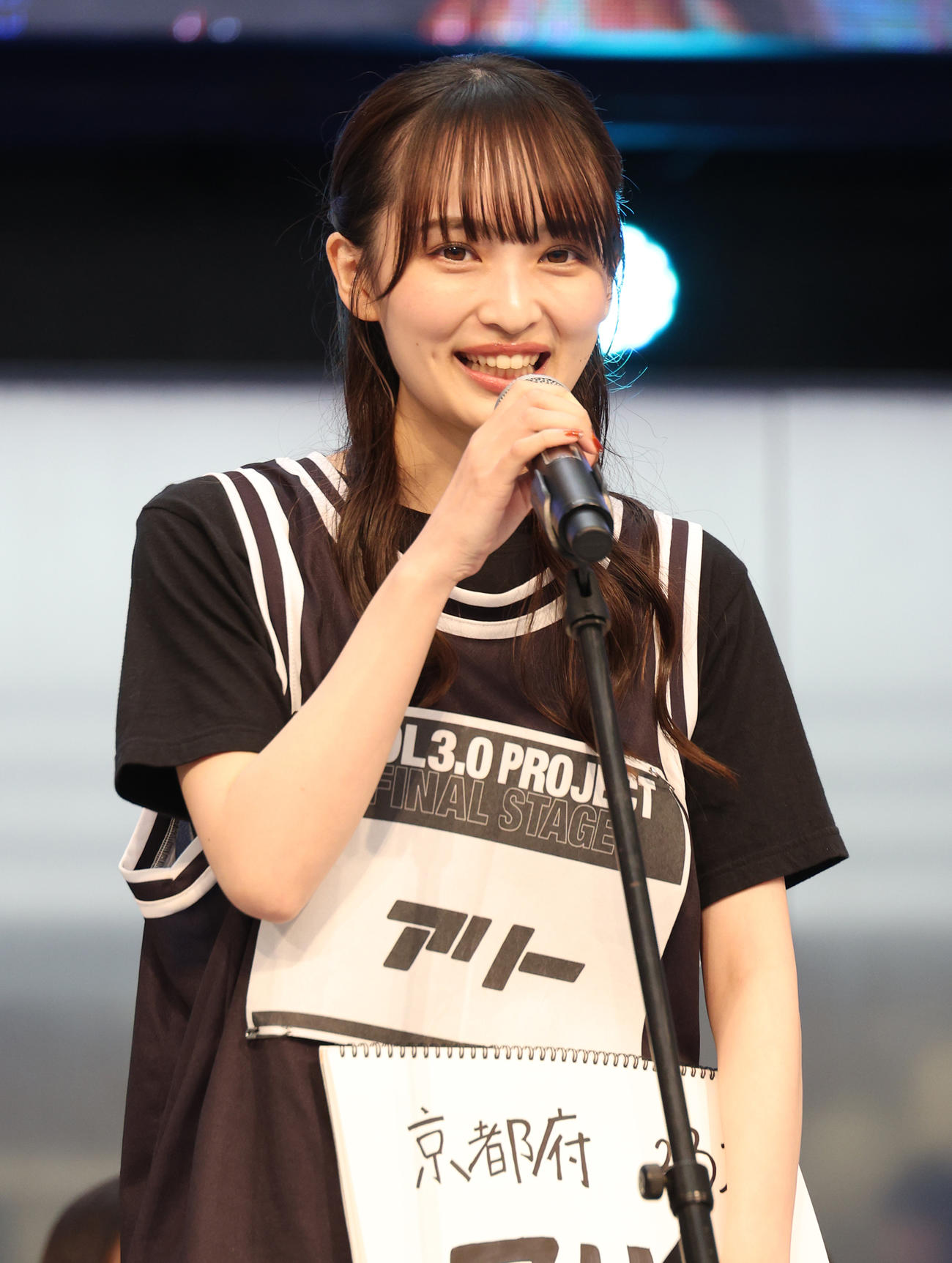 IDOL3．0 PROJECTでパフォーマンスを披露するアリー（撮影・中島郁夫）