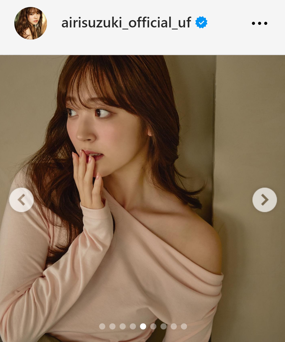 鈴木愛理のインスタグラムから