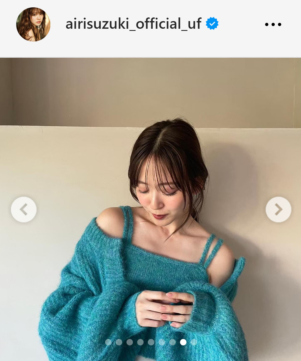 鈴木愛理のインスタグラムから