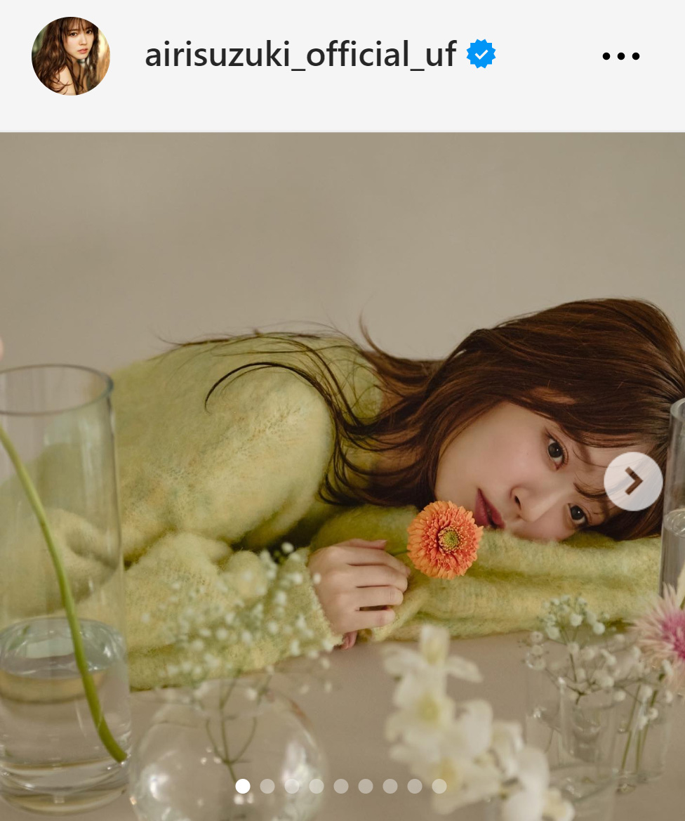 鈴木愛理のインスタグラムから